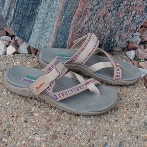 Skechers Raggae active sandals women's walking shoes sz 9
